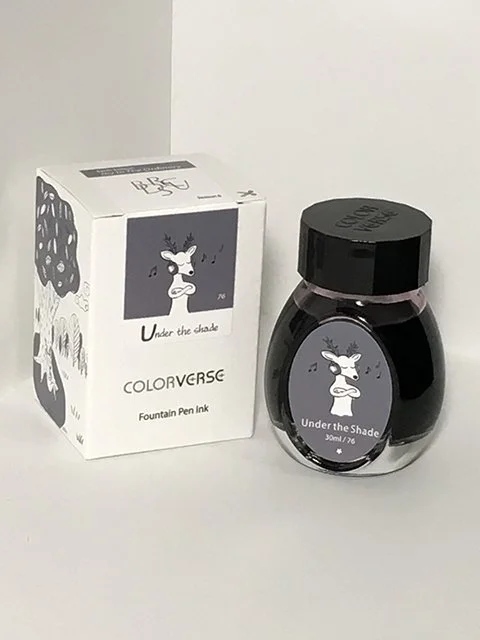 Ink Review: Colorverse Under The Shade fountain pen ink — Inky Inspirations