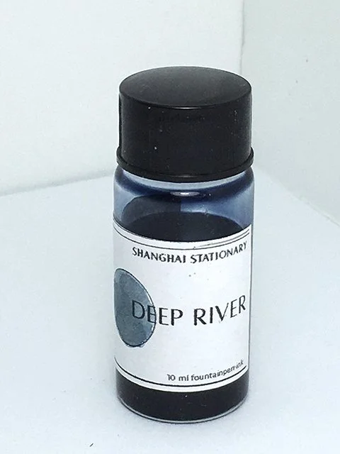 Shanghai Stationary Deep River fountain pen ink 10 ml bottle