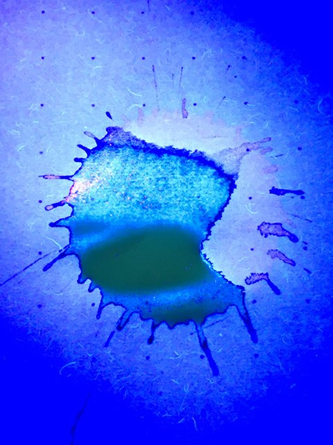 Tono and Lims Kaleidoscope Utage fountain pen ink wet UV light
