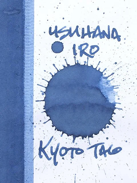 Kyoto TAG  Usuhanairo fountain pen ink splatter