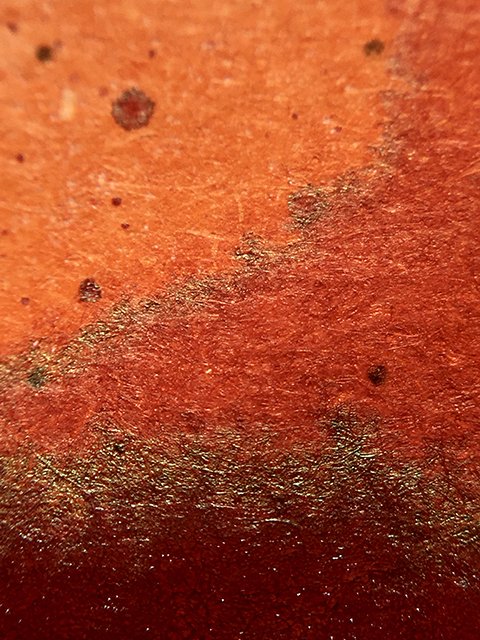 Tono and Lims Pumpkin fountain pen ink color variation