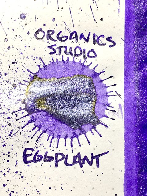 Organics Studio Eggplant ink drop