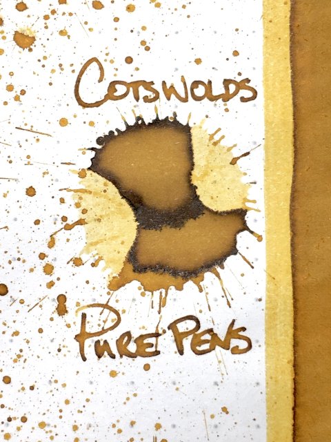 Pure Pens Cotswolds fountain pen ink drop