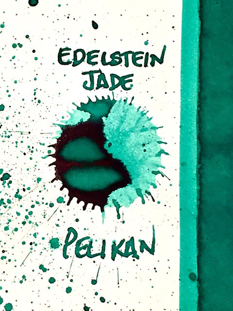 Pelikan Edelstein Jade fountain pen ink review link
