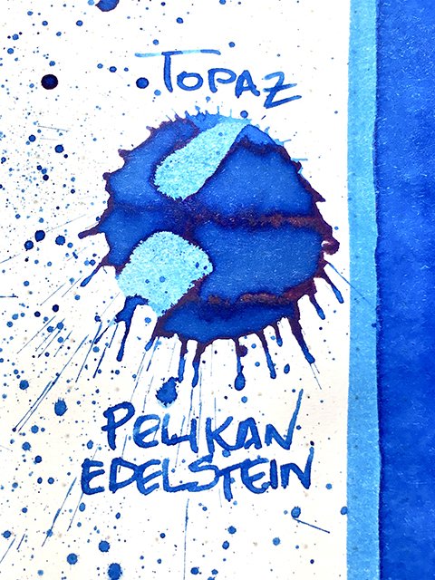 Pelikan Edelstein Topaz fountain pen ink review link