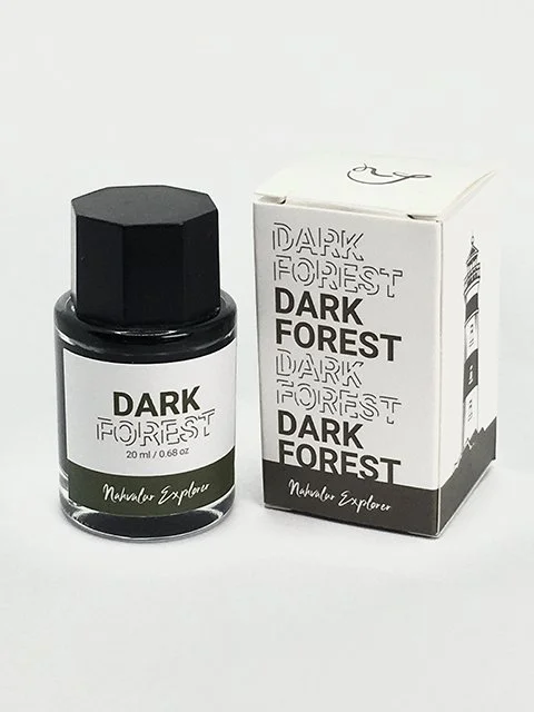 Nahvalur Dark Forest ink bottle and box