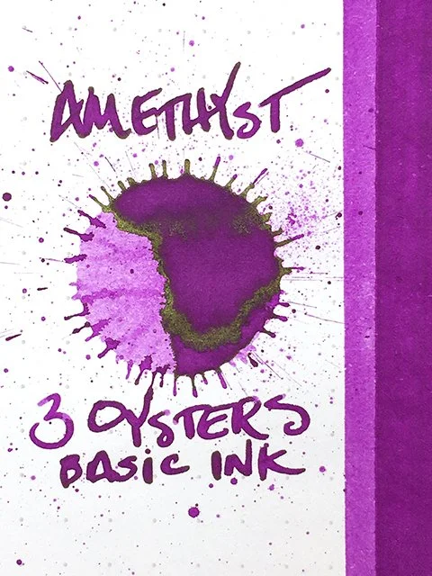 3 Oysters - Amethyst