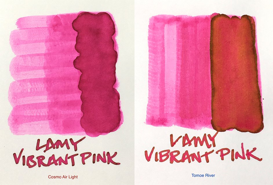 素晴らしい品質 Ink Review: LAMY Vibrant Pink fountain pen ink — Inky 筆記具