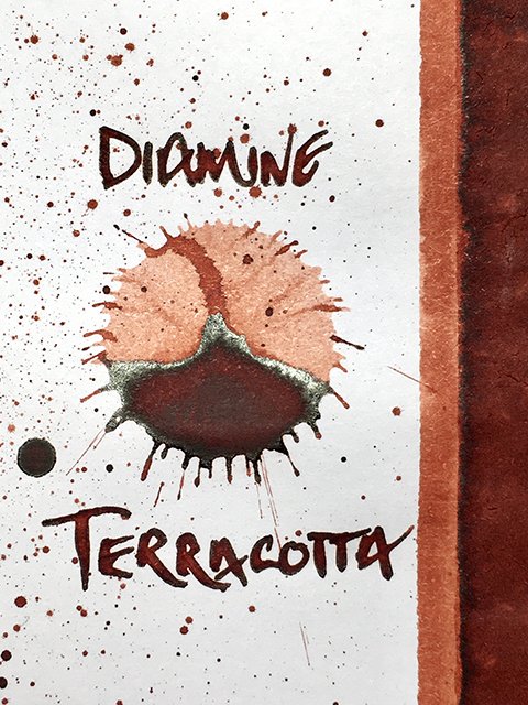 Diamine Terracotta ink review link