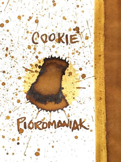 Pioromaniak Cookie fountain pen ink drop