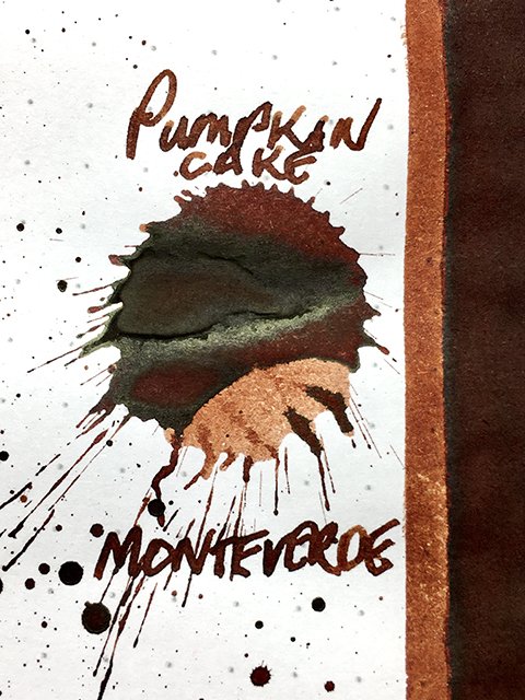 Monteverde Pumpkin Cake ink drop