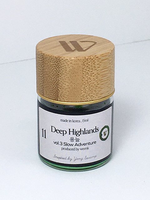 Weenk Deep Highlands fountain pen ink 15 ml bottle