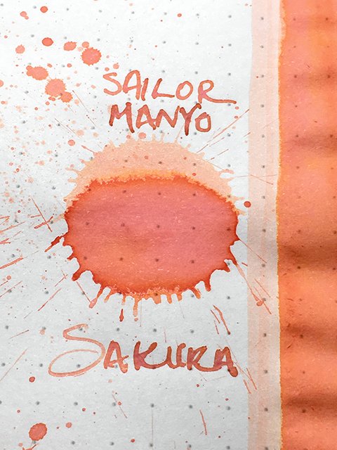 Manyo Sakura Ink Manyo Sakura Ink
