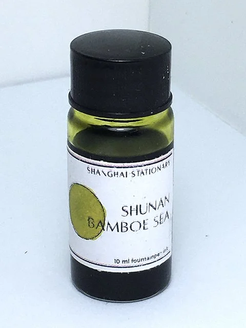 Shanghai Stationary Shunan Bamboe Sea fountain pen ink 10 ml bottle