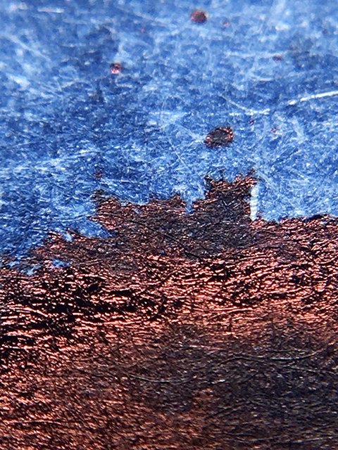 Monteverde Blue Velvet Cake ink sheen