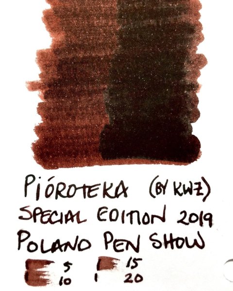 Ink Review: KWZ Ink Brown #4 (for Pioroteka) fountain pen ink — Inky  Inspirations