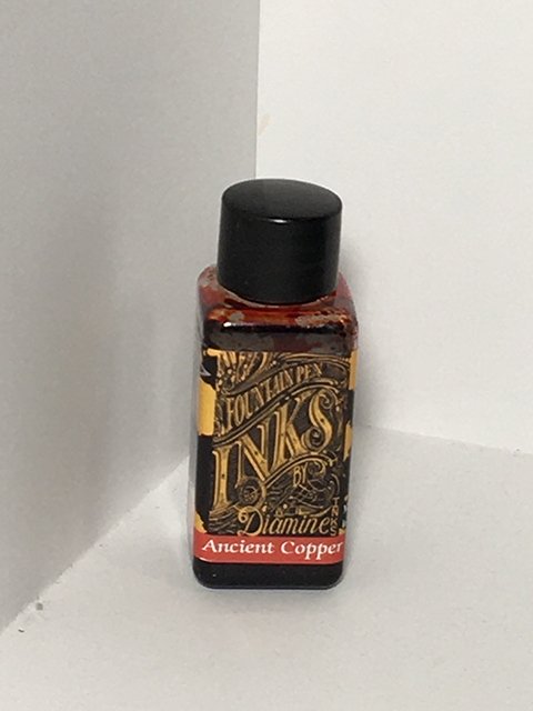 Diamine Ancient Copper ink bottle
