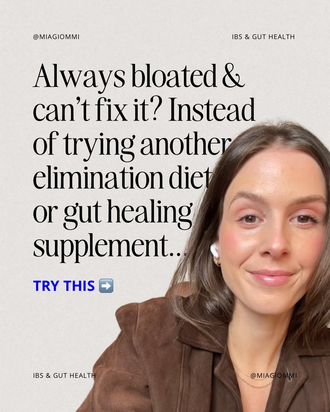 Strategies that&rsquo;ll actually help resolve your bloating long-term 🤝

And if you want to learn more about the potential root causes behind your bloat, more nutrition and lifestyle strategies, and even supplement recommendations to find quick rel