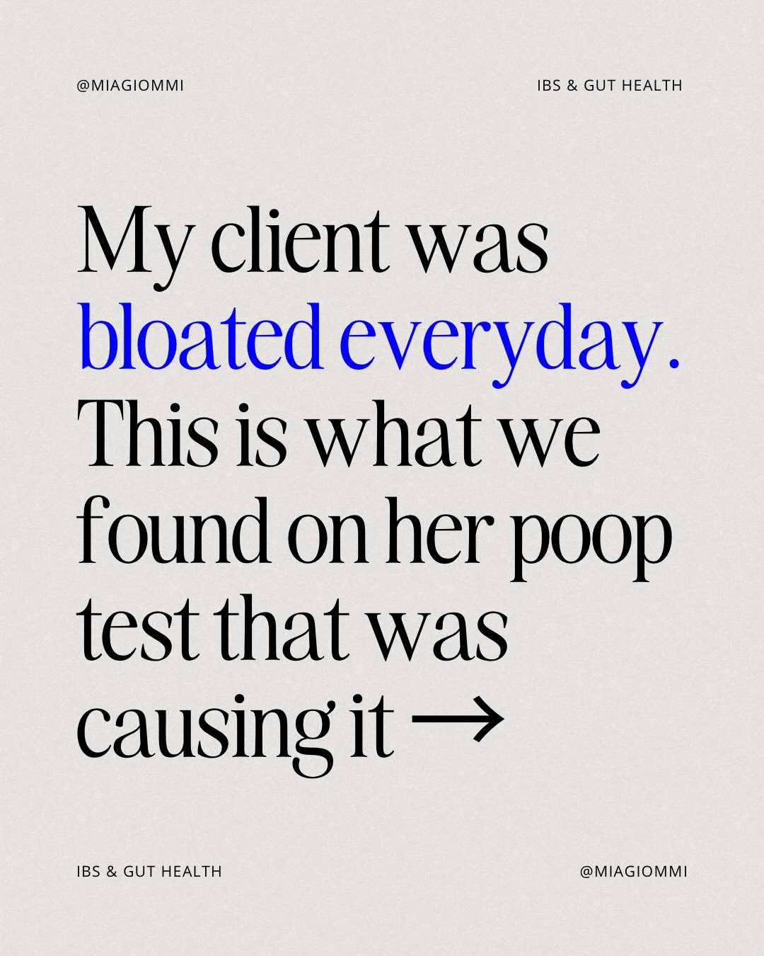 If you also have daily bloat 💨

If you hate how it feels and how it looks and how it disrupts SO much of your life

And you want answers (re: wtf is going on), and solutions (to get rid of it fr!!!!)

💬 Comment &ldquo;BLOAT&rdquo; &amp; I&rsquo;ll 