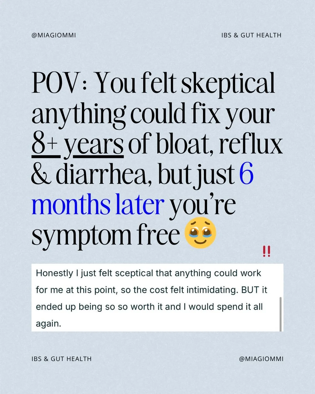 Comment &ldquo;ROOT CAUSE&rdquo; below and I&rsquo;ll send you my free IBS Healing Guide &amp; Mini-Protocol to help you get started taking the next right steps 🫶