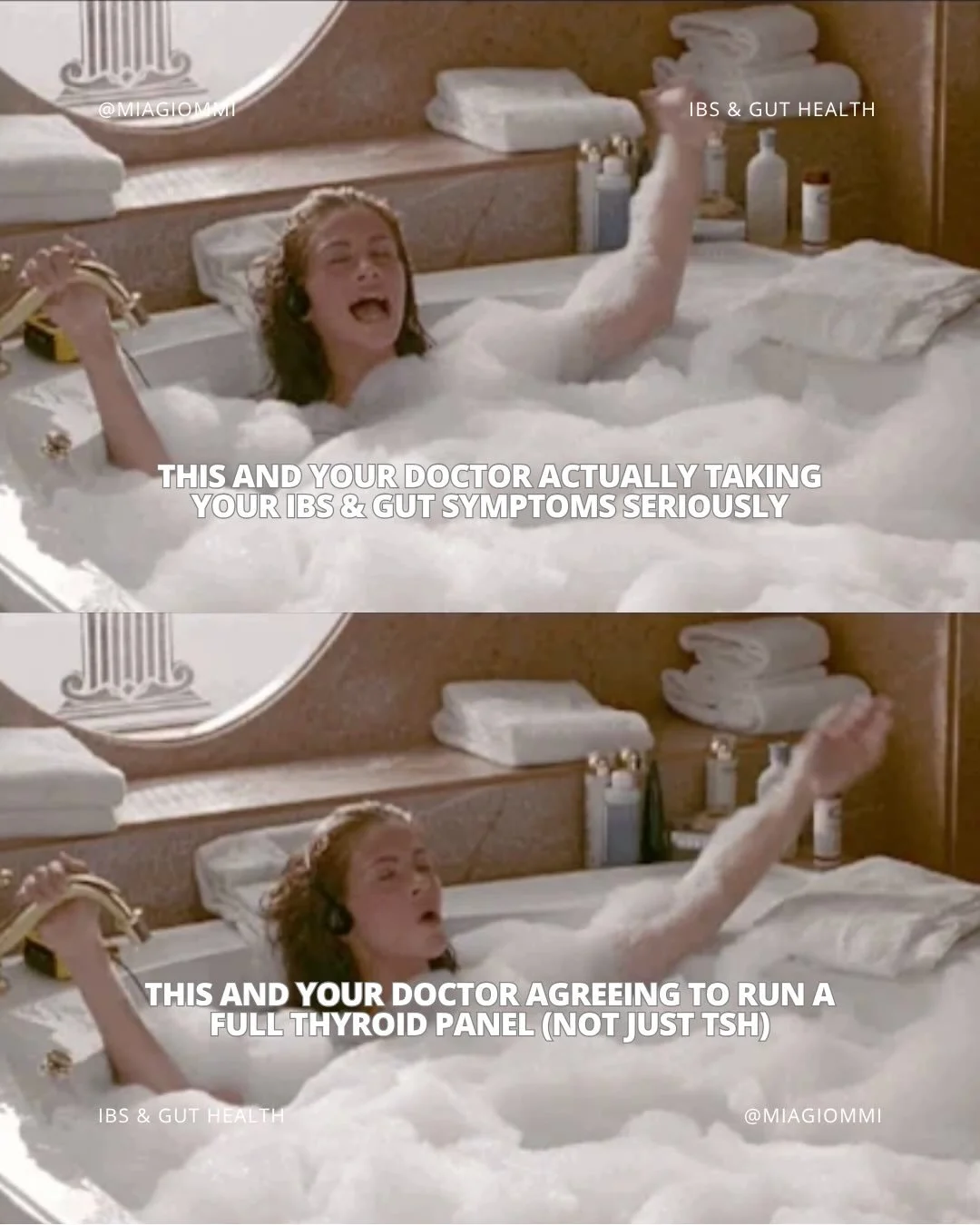 The dreammmmmmmm 💫

But for real, if you&rsquo;ve been brushed off, gaslit, not taken seriously, feel like you&rsquo;re not being heard, have been told that your symptoms are &ldquo;all in your head&rdquo;

First off, I&rsquo;m sorry that&rsquo;s be