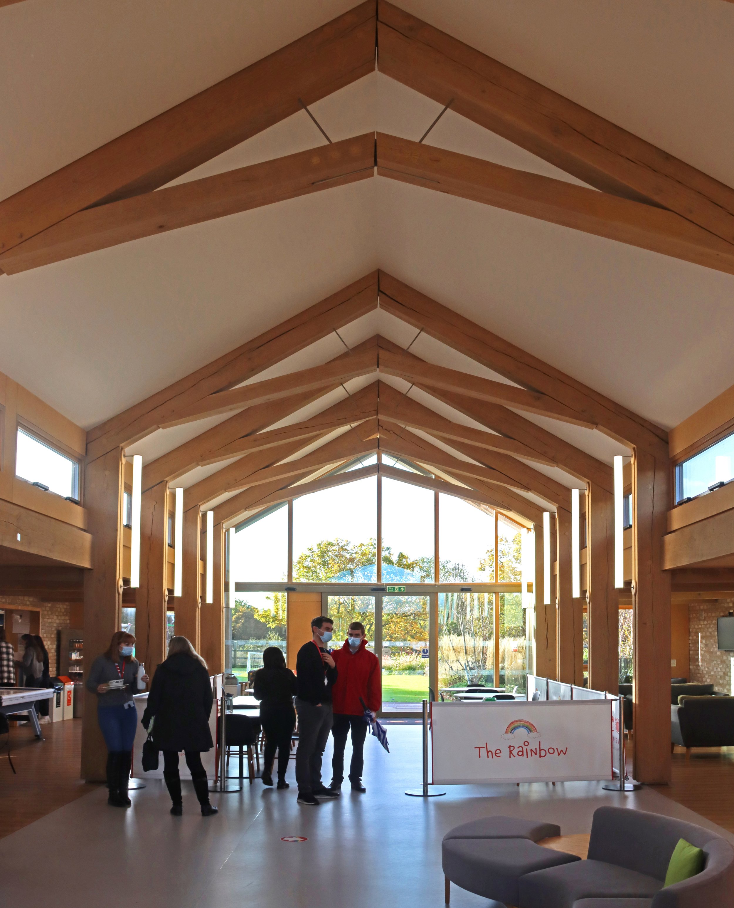 The heart of the Ark - The central hall reception, meeting, events, eating