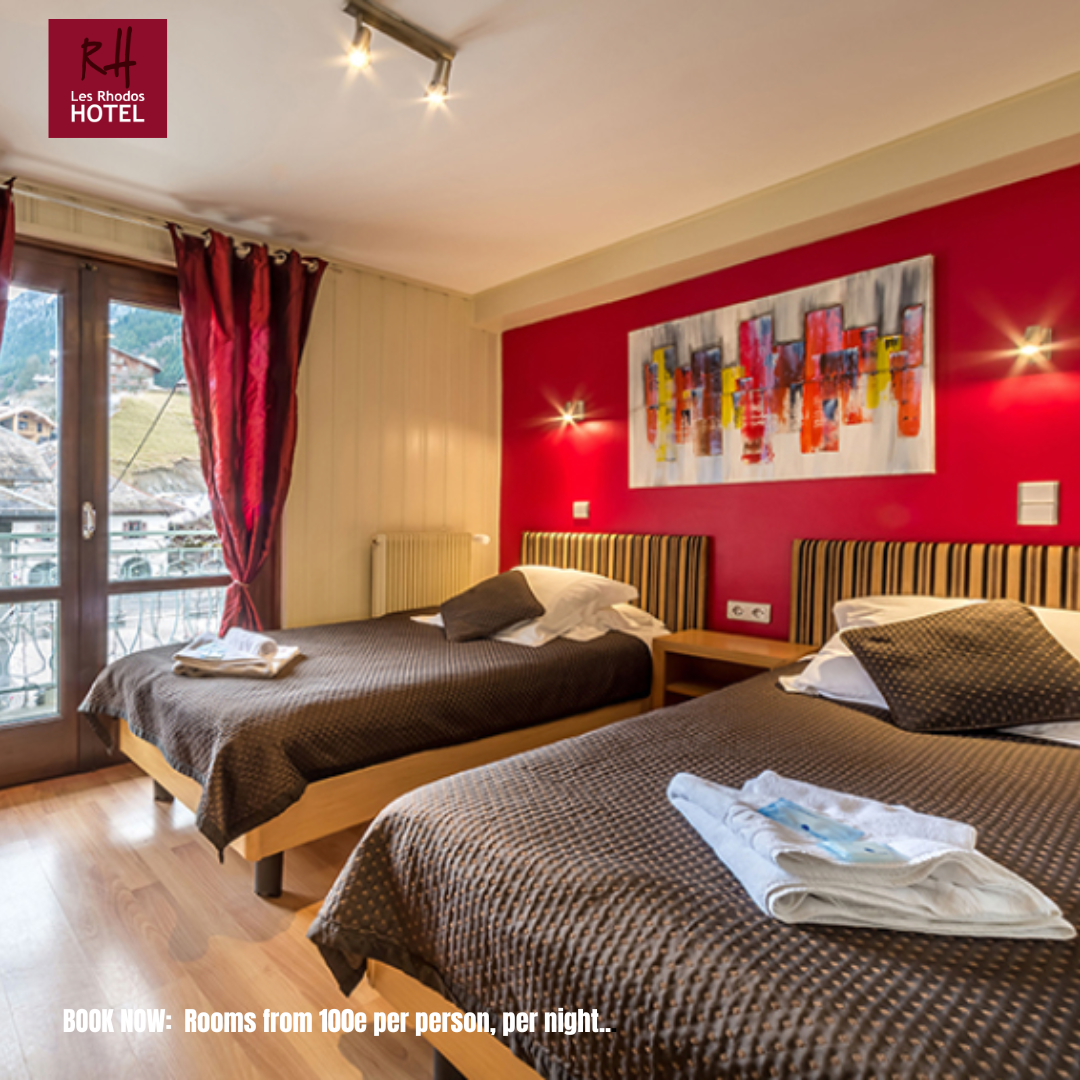 RHODOS HOTEL: Rooms from 80e per person, per night.