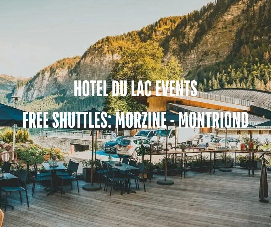 hotel du lac - free shuttles when you reserve a table online