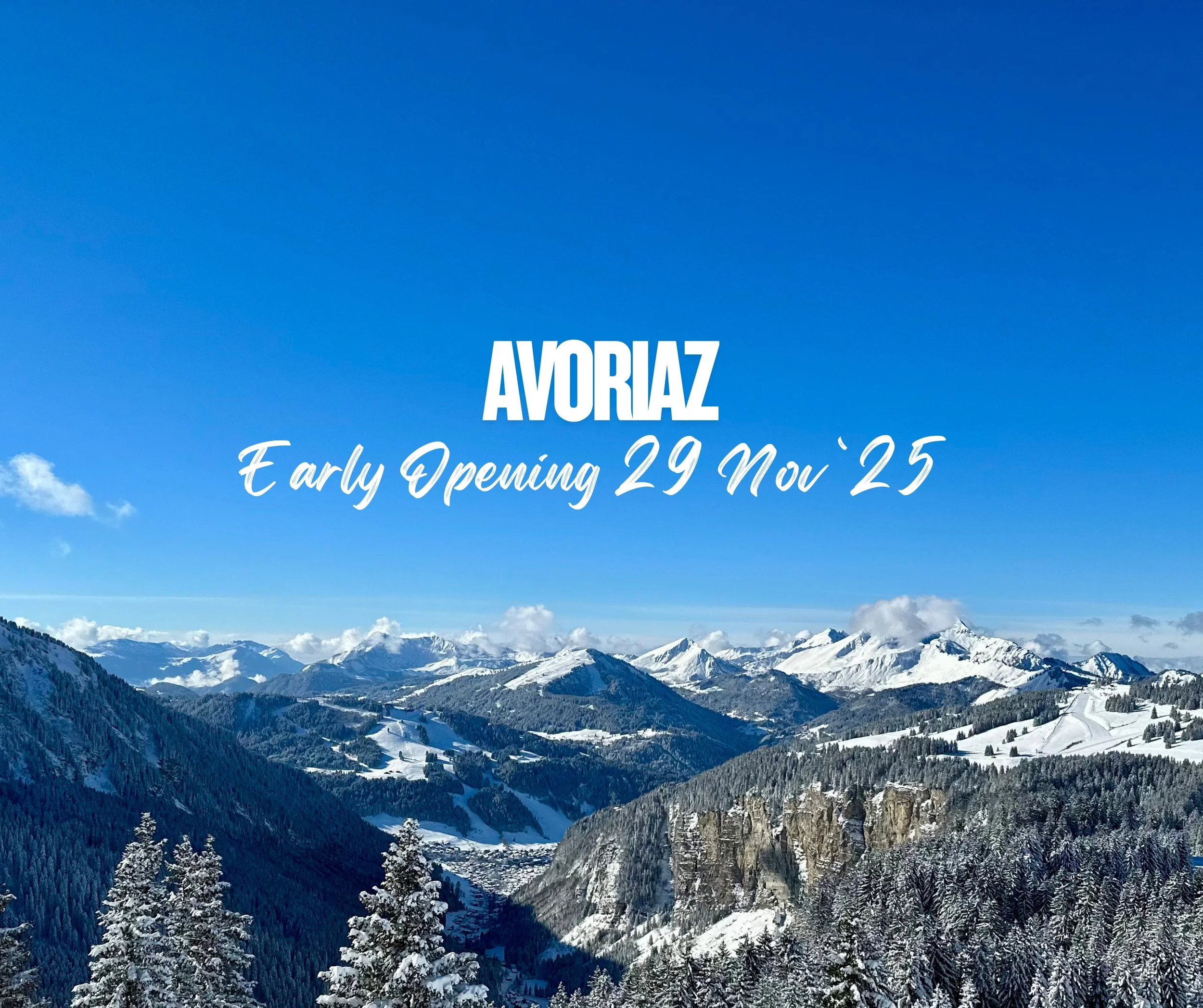 Avoriaz Opening 29th November 2025