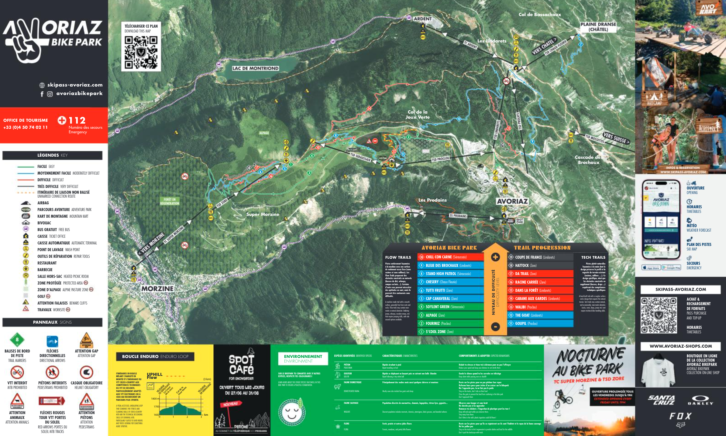 Avoriaz Summer Trail Map 2026