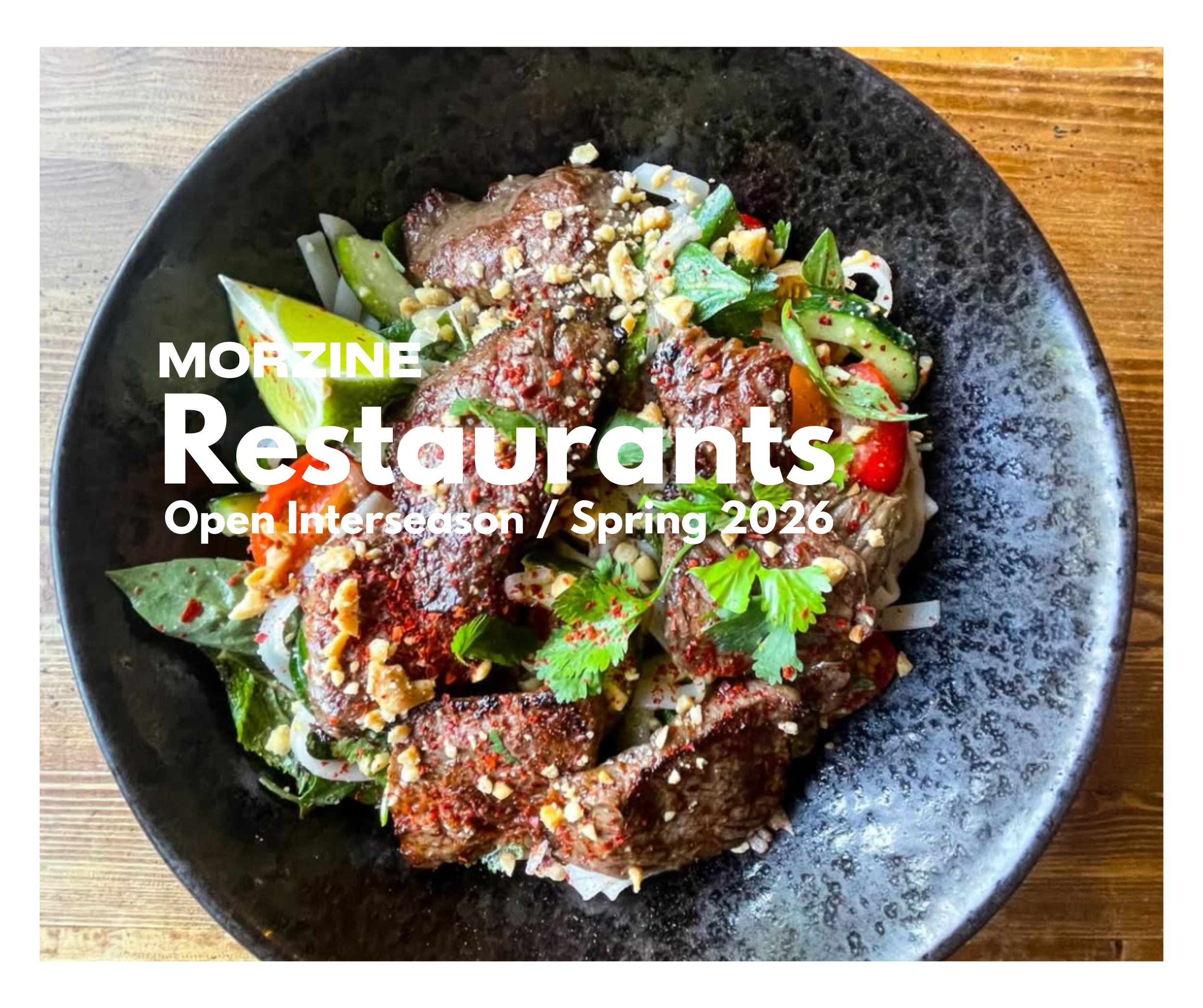 Morzine Restaurants Open Spring 2026