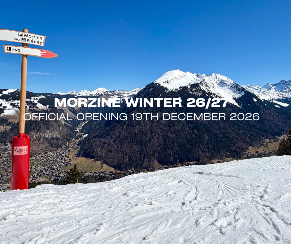 Morzine Announces Winter 2026/27 Opening Dates