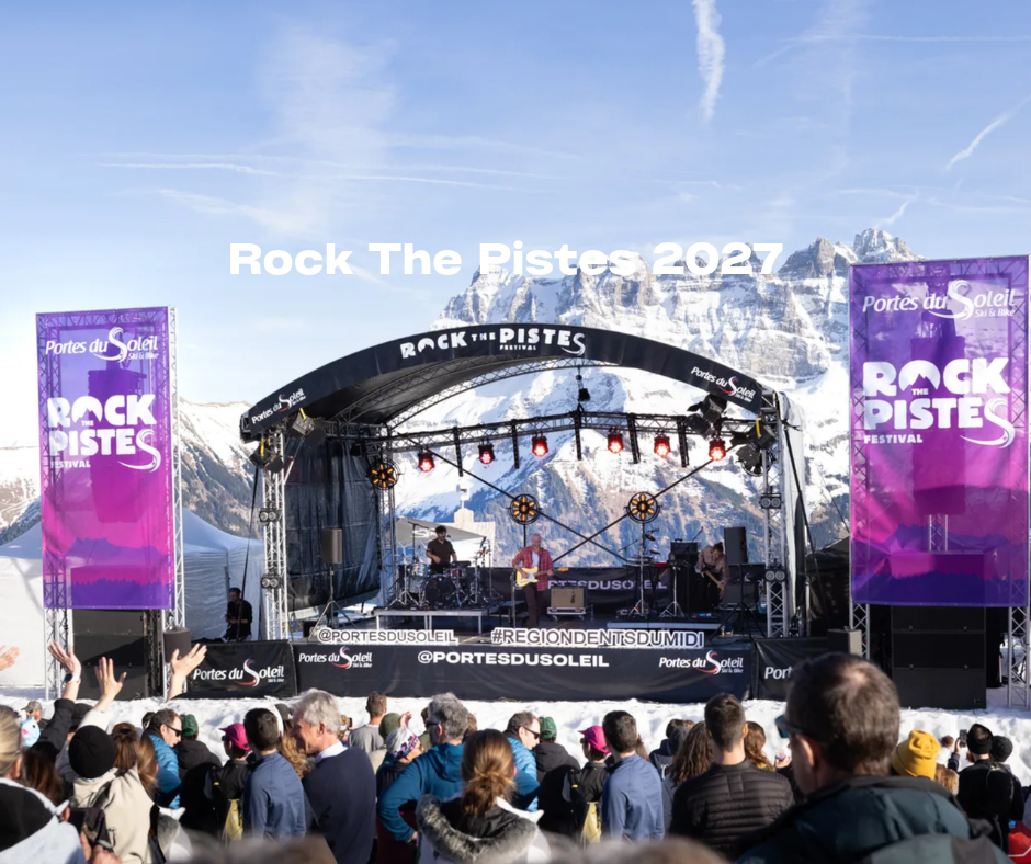 Rock The Pistes 2027:  Full Line-Up Revealed for the Portes du Soleil Ski Festival