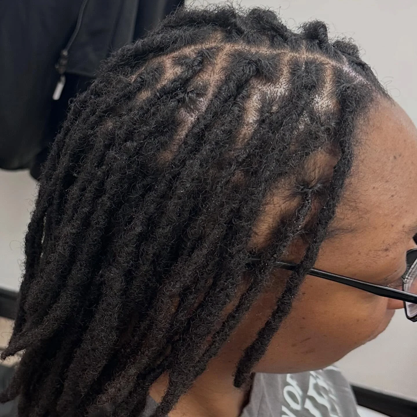 That feeling when your loctitican is going you the results within the expected timeline. #interlocatlanta #atlantaloc #atlantahairstylist #atlantaloctician