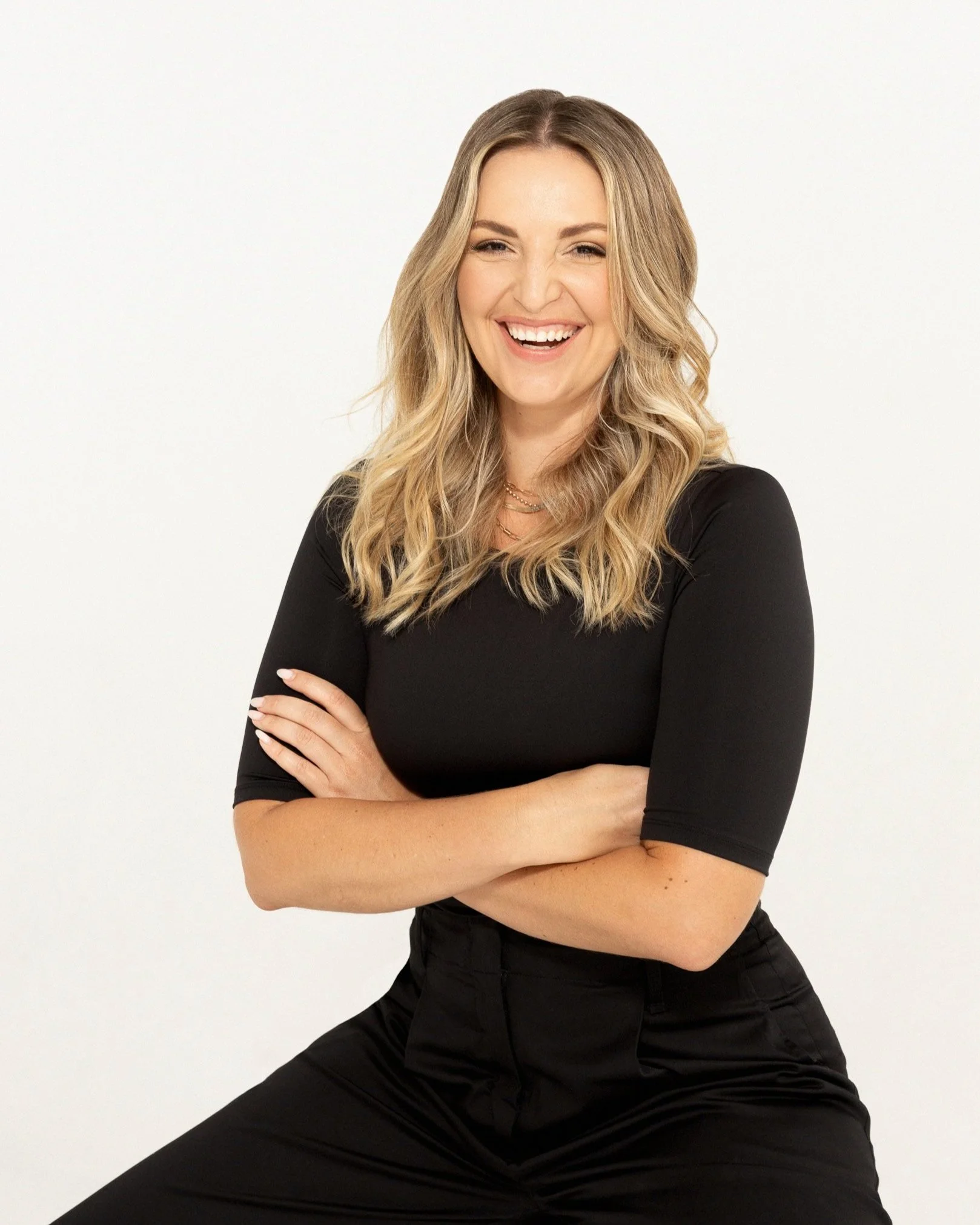 Kasey Davies, Vice President of Marketing at HV Capital, Berlin Germany, Professional Studio Headshot Portrait by Photographer, Lauren Theunissen at Select Image Photographic Services. 