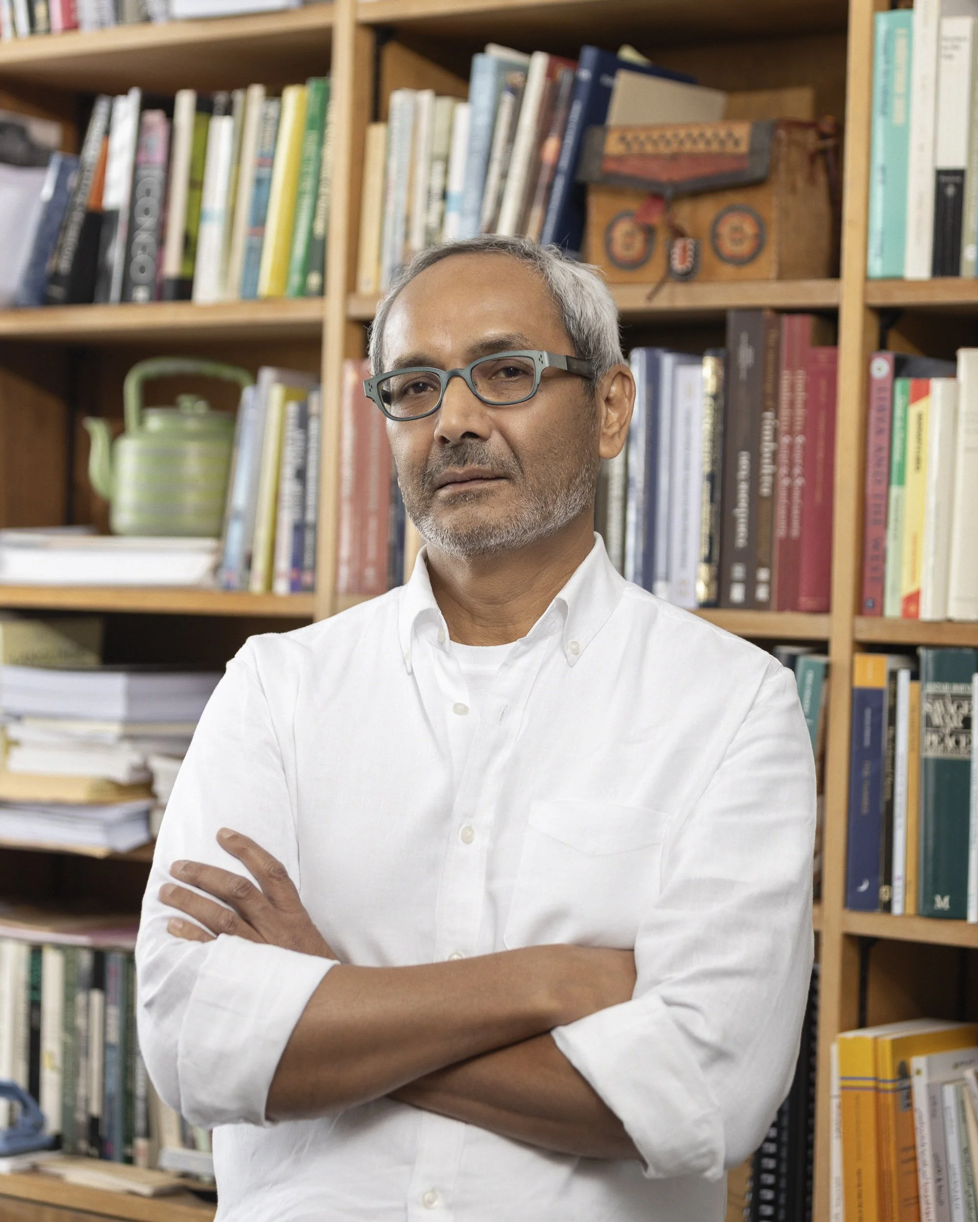Headshot portrait for Shamil Jeppie to accompany the publishing and marketing of his new book. Shamil is an Associate Professor in the Department of Historical Studies at the University of Cape Town and a key advisor to the South Africa-Mali Timbuktu