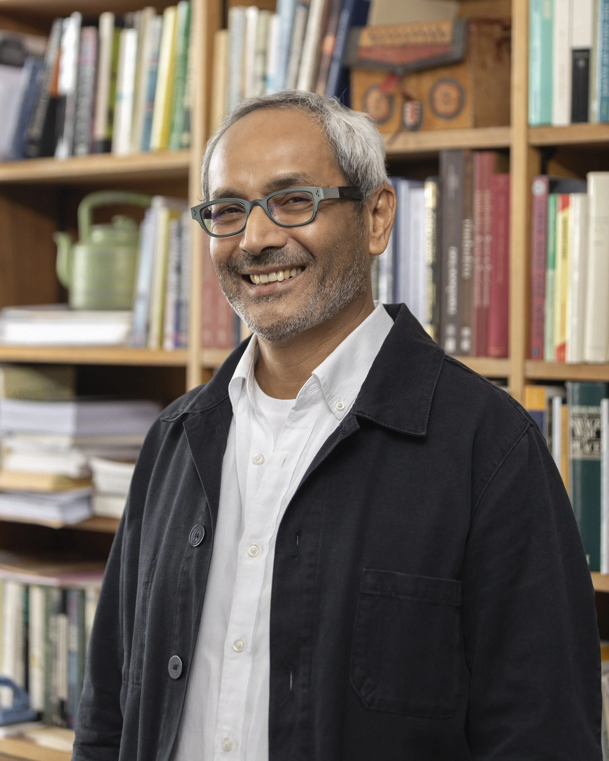 Headshot portrait for Shamil Jeppie to accompany the publishing and marketing of his new book. Shamil is an Associate Professor in the Department of Historical Studies at the University of Cape Town and a key advisor to the South Africa-Mali Timbuktu