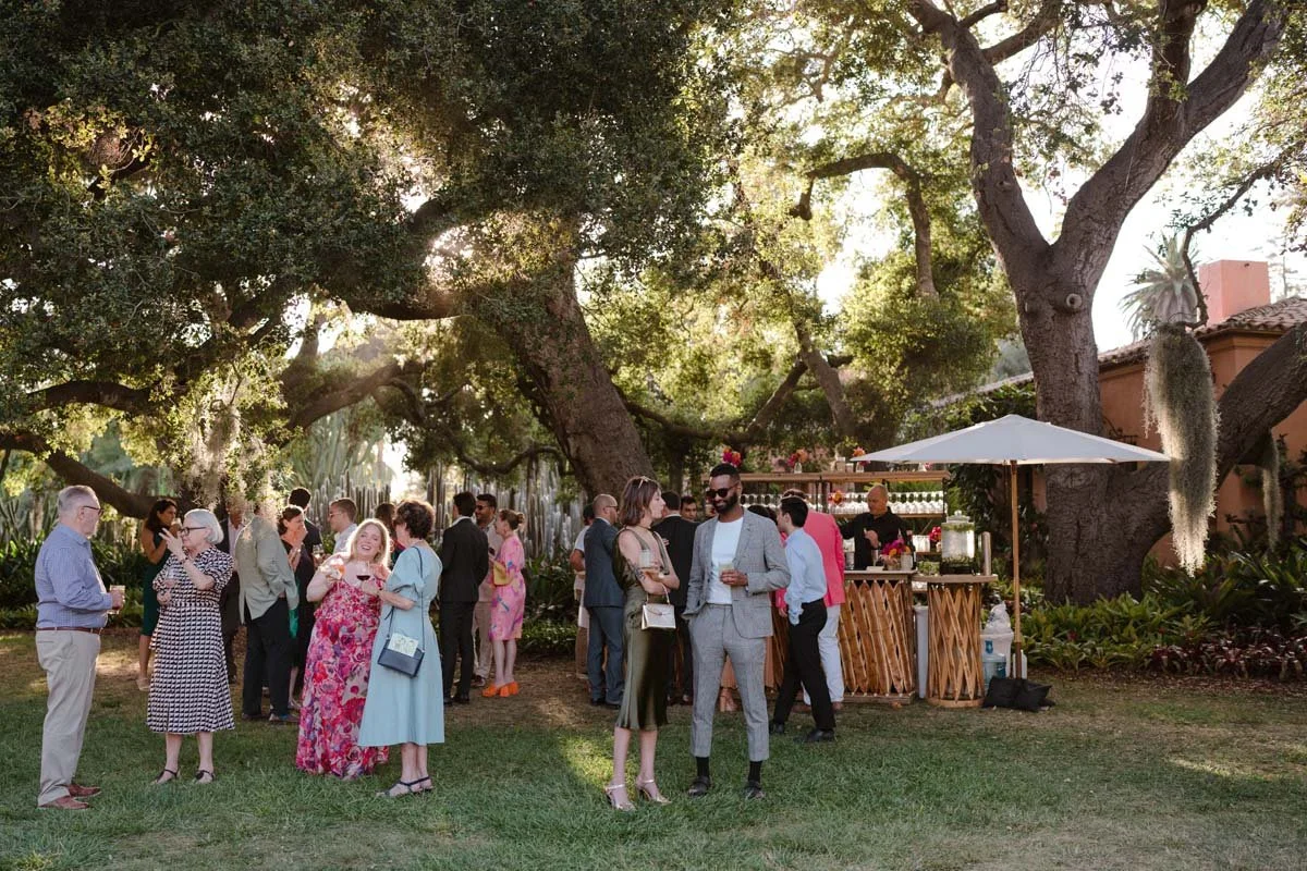 Ganna Walska Lotusland Montecito Wedding Welcome Dinner Shot by Olivia Rae James with Planning by Nicole Arena Parties