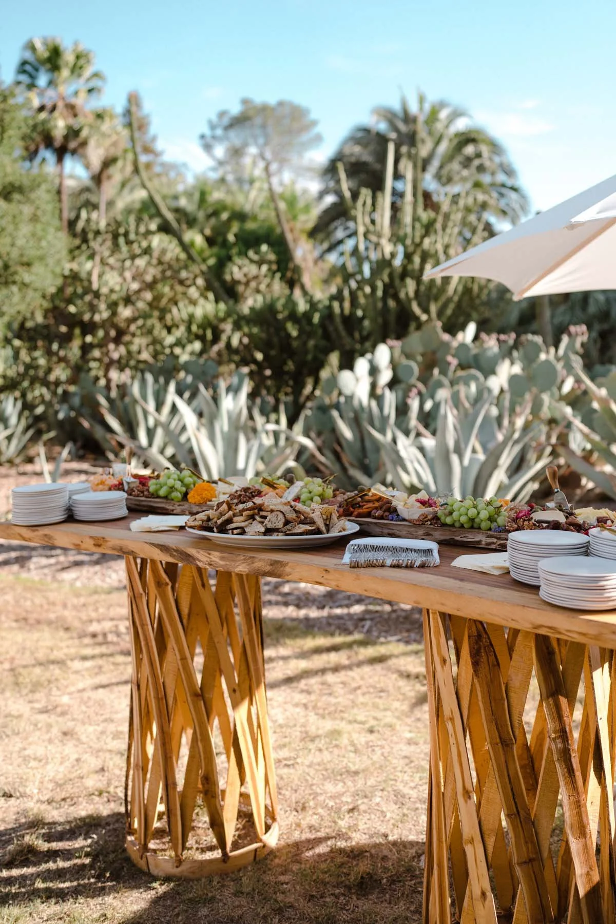 Ganna Walska Lotusland Montecito Wedding Welcome Dinner Shot by Olivia Rae James with Planning by Nicole Arena Parties