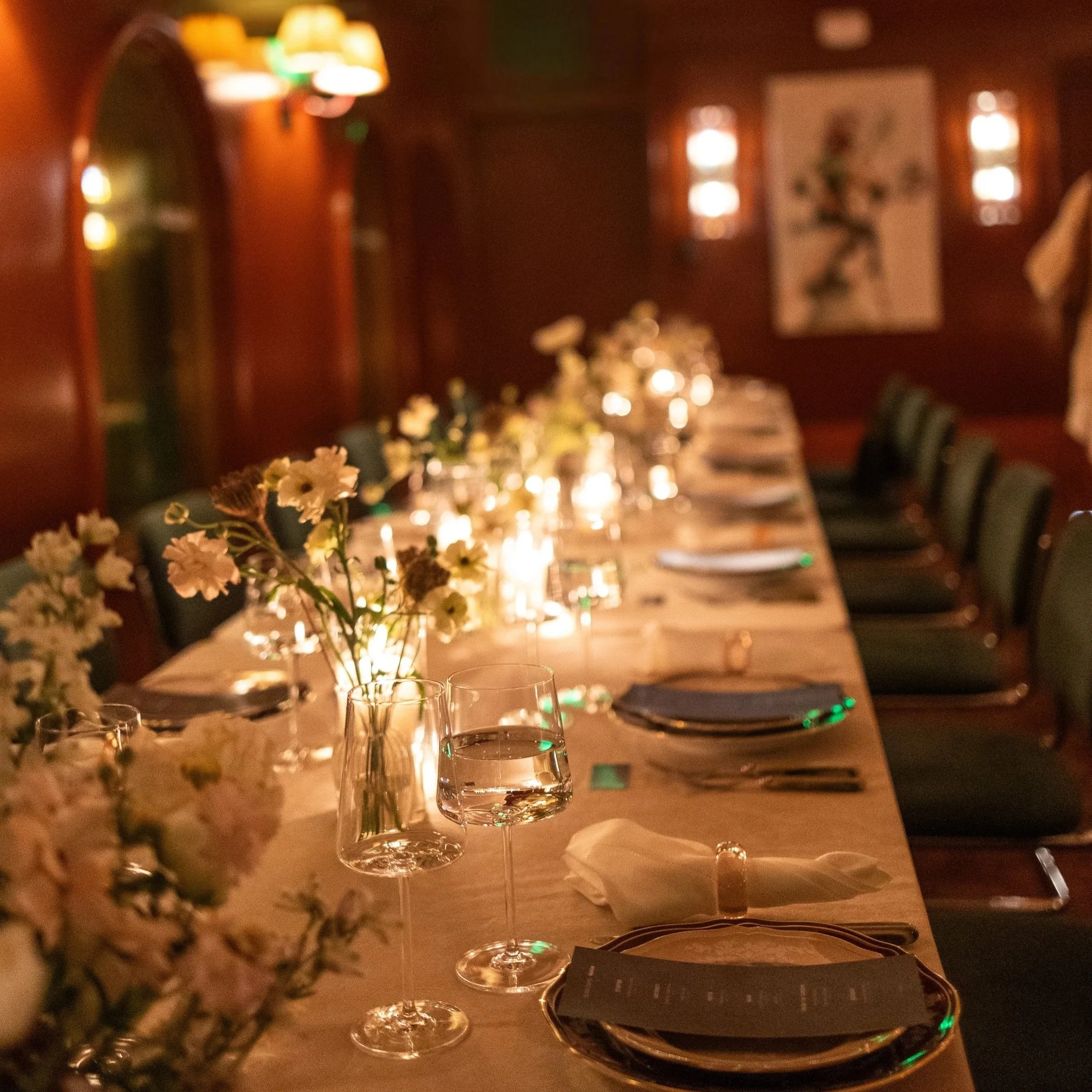alba private dining room