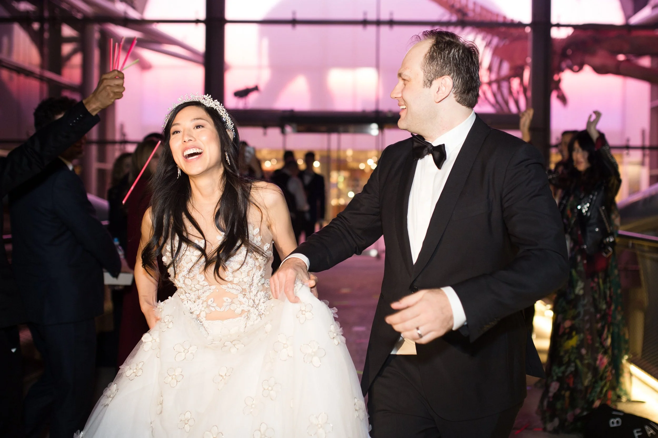 Natural History Museum of Los Angeles Wedding Shot by Clark Brewer 