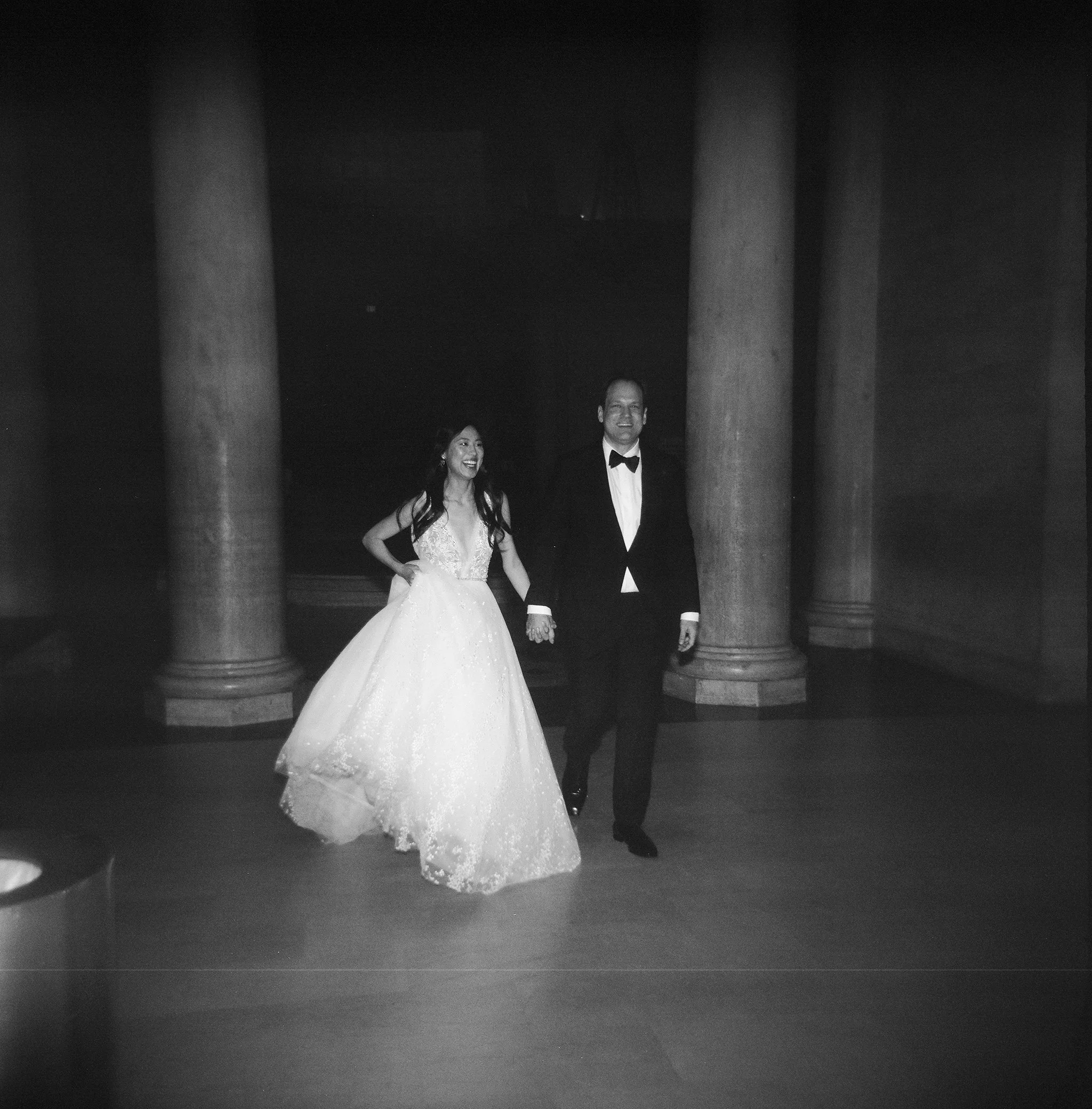 Natural History Museum of Los Angeles Wedding Shot by Clark Brewer 