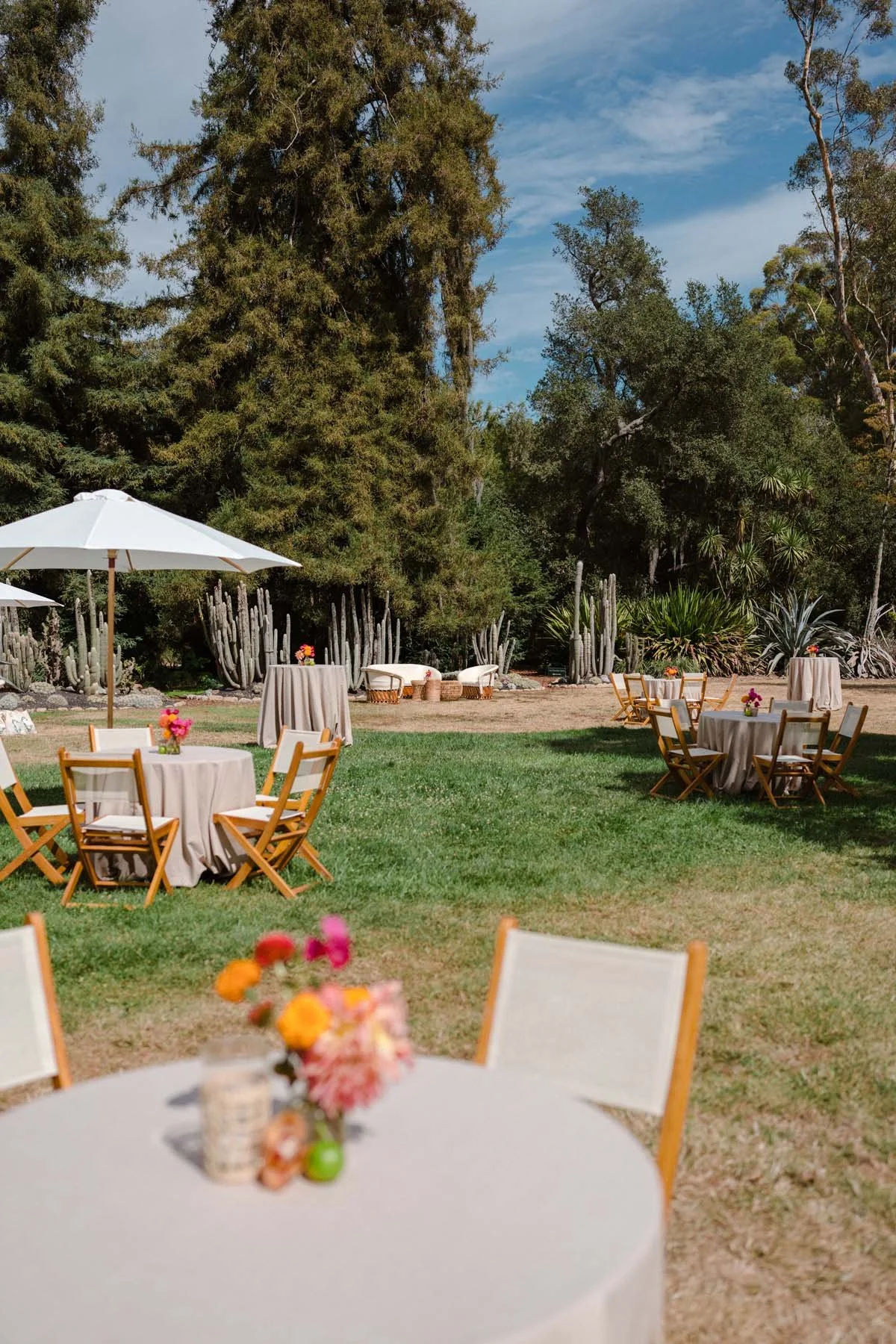 Ganna Walska Lotusland Montecito Wedding Welcome Dinner Shot by Olivia Rae James with Planning by Nicole Arena Parties