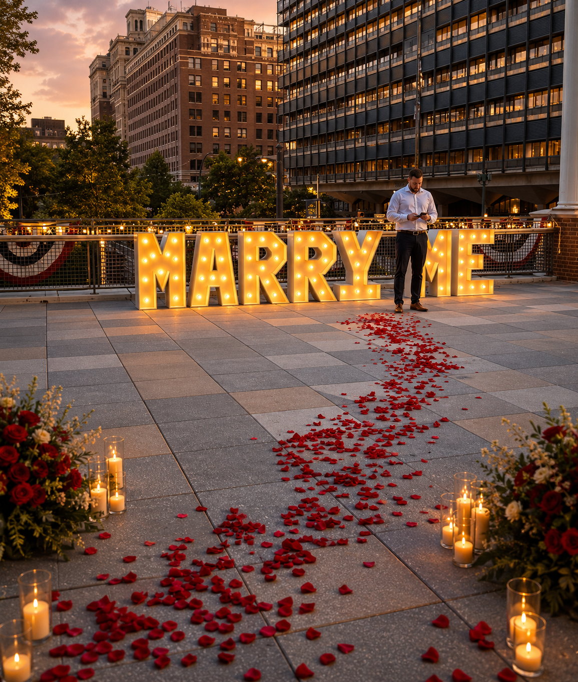 Proposal Display - "MARRY ME" - 3FT MARQUEE