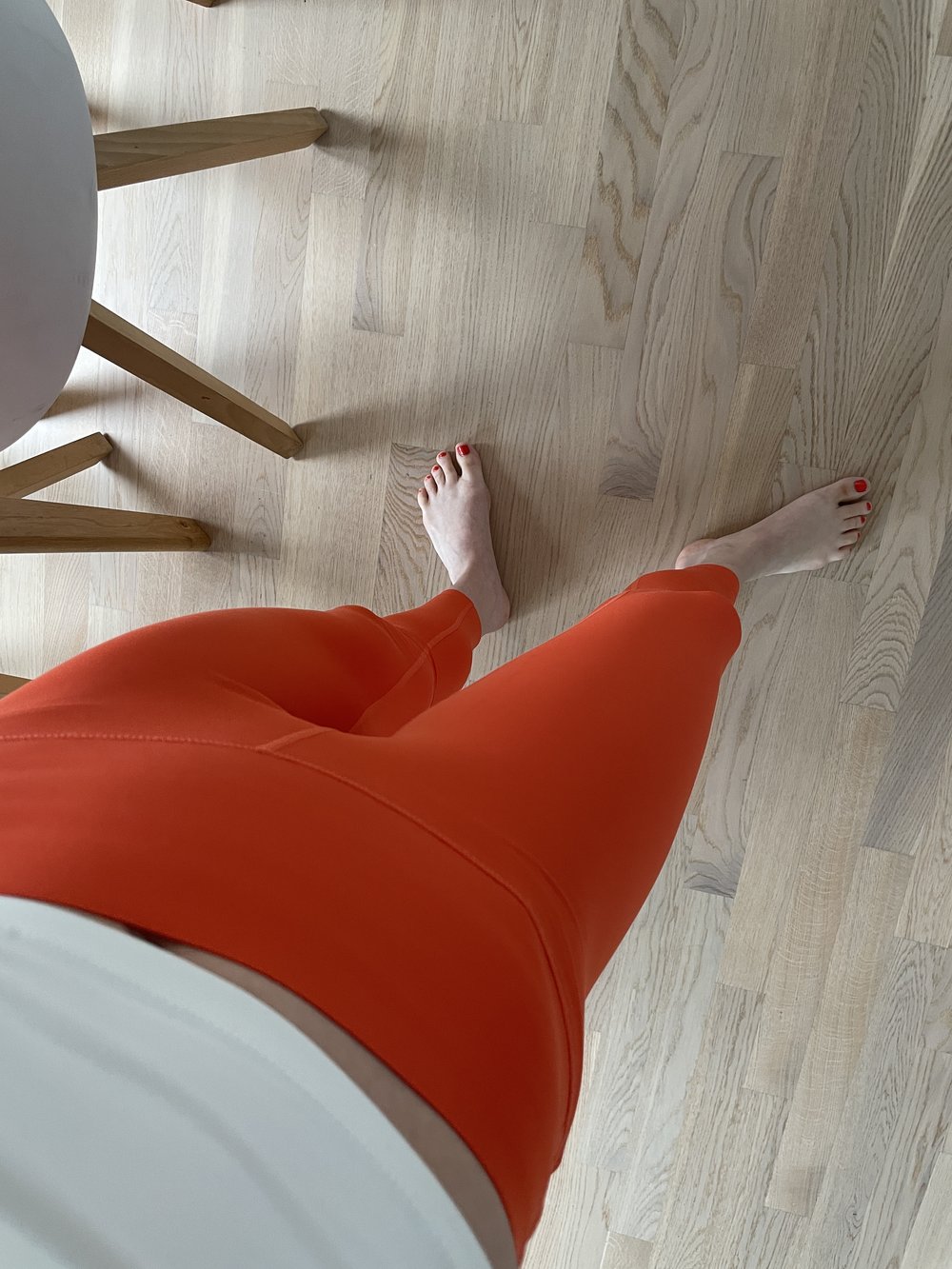 Tchibo Yoga Leggings orange (super-soft-sporttight)
