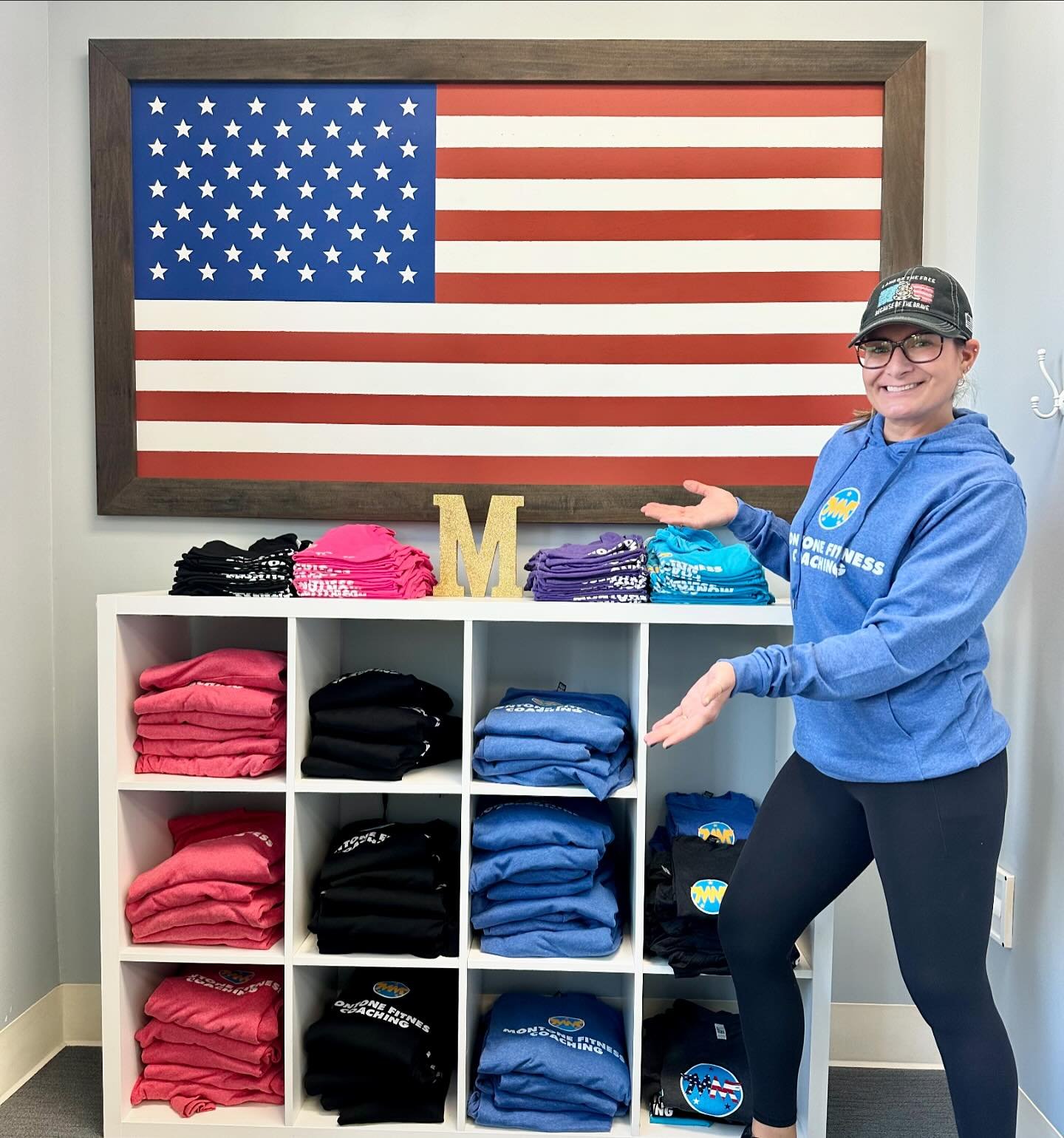 📣MERCHANDISING! MERCHANDISING!

🤗Montone Fitness merch is here!

CASH ONLY (Venmo if you&rsquo;re not local)

✅Tanks $20 
Turquoise, Purple, Fuschia, Black
S/M/L

✅T-Shirts $25
S-XXL
Blue, Black

✅Hoodies $40
Red, Black, Blue
M-XXL