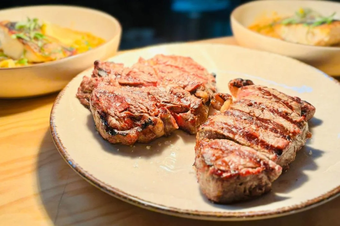 Ojo de Bife Argentino (Coração de Vazia) na grelha - Restaurante Belos Aires Portugal