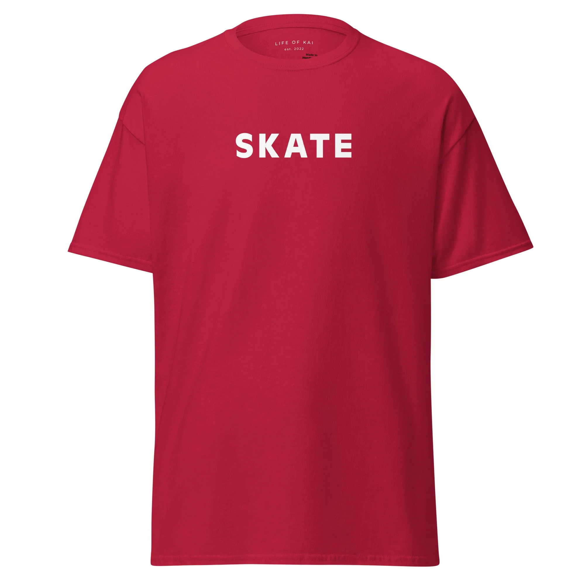 Short Sleeve Printed SKATE Tee
