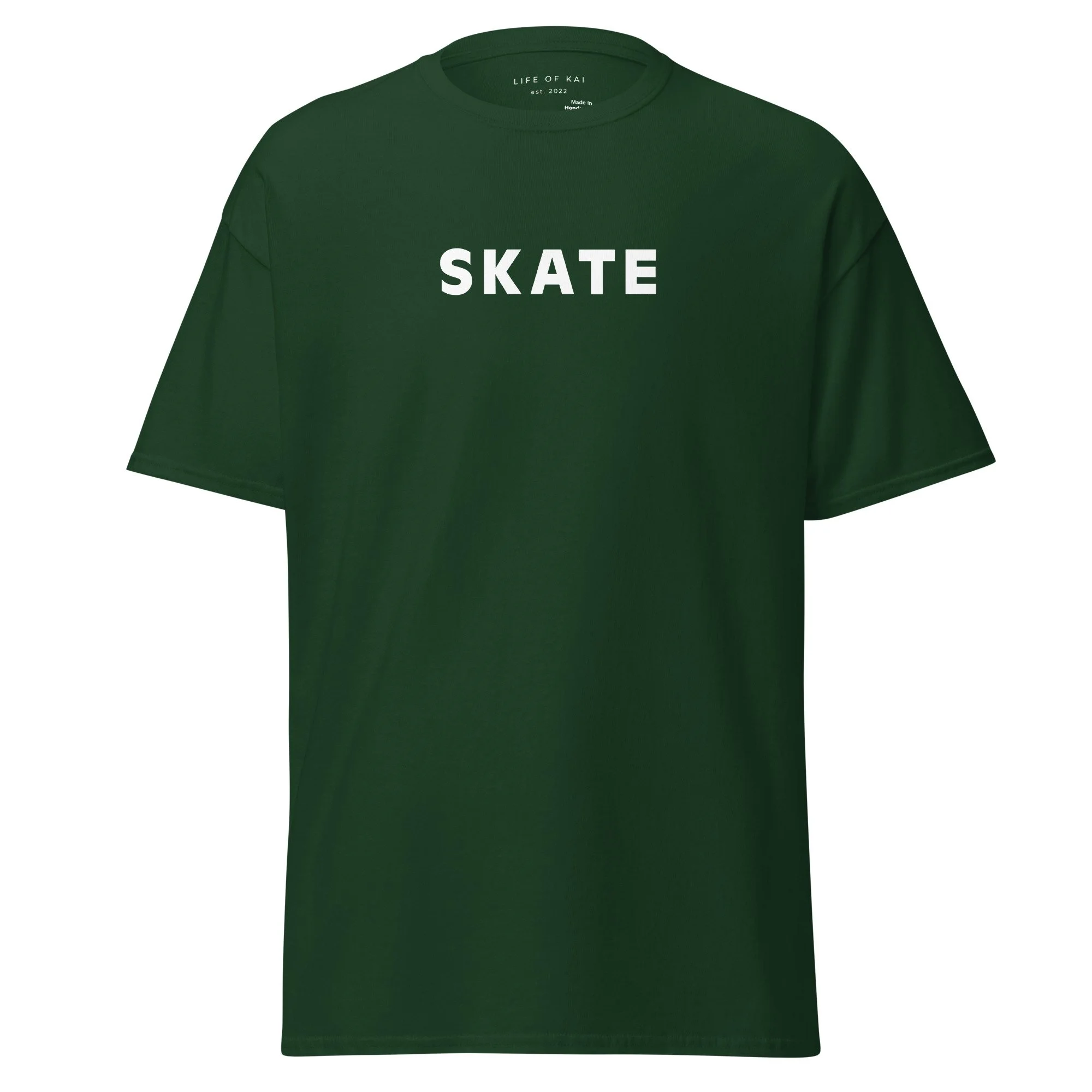 Short Sleeve Printed SKATE Tee