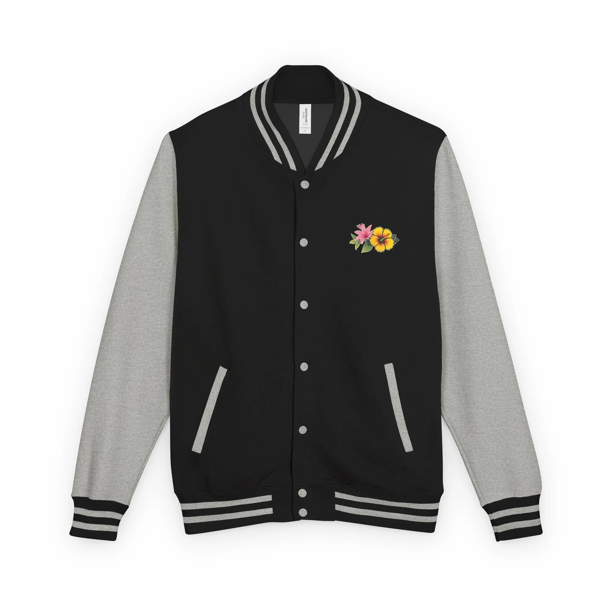 Letterman Jacket - Floral Bank Print